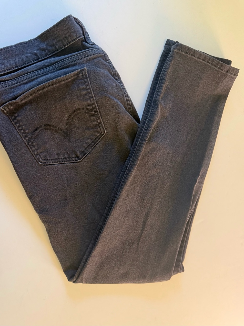 Levi's Women's Faded Black 524 TOO Super Low Jeans